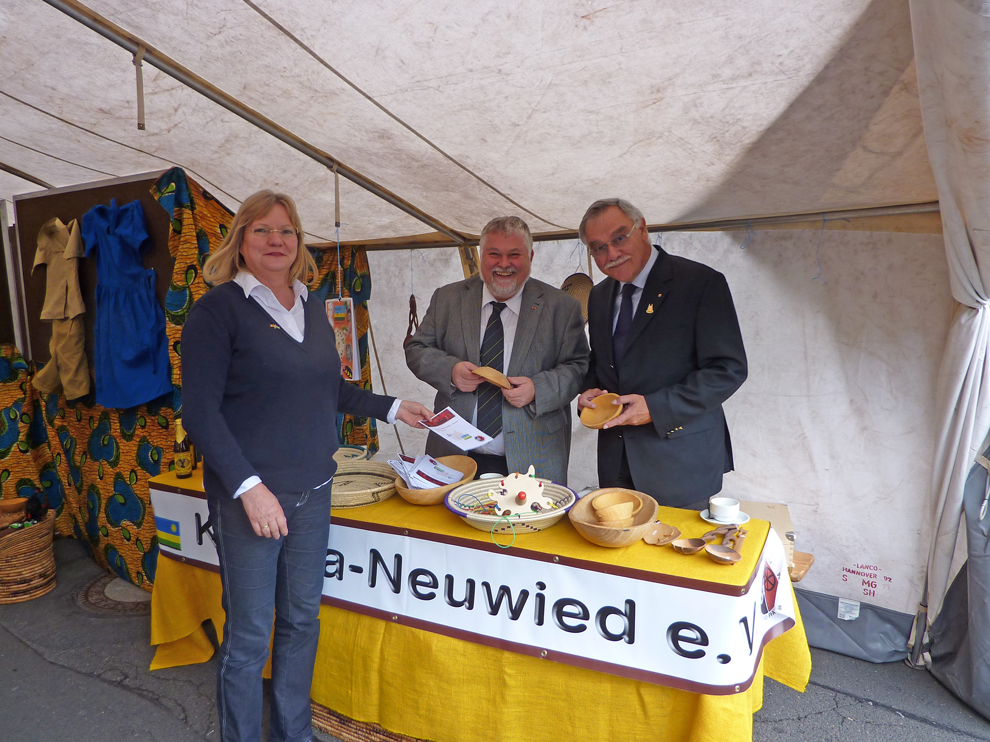 Neuwieder Stand am Ruandatag 2010