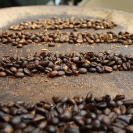 Kaffee von einer Kooperative in Ruanda